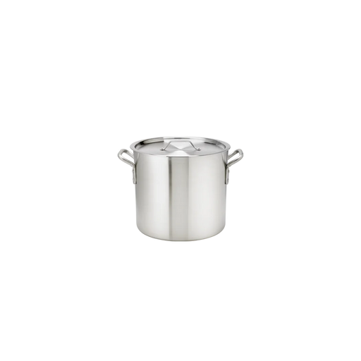 Browne - THERMALLOY Stock Pot, 16qt/15.1L, 11x9.8"/27.9x24.9cm, Aluminum NSF - Limolin 