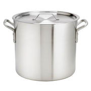 Browne - THERMALLOY Stock Pot, 24qt/22.7L, 12.5x11.3"/31.8x28.7cm, Aluminum NSF - Limolin 