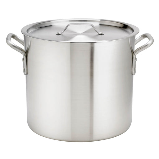 Browne - THERMALLOY Stock Pot, 24qt/22.7L, 12.5x11.3"/31.8x28.7cm, Aluminum NSF - Limolin 