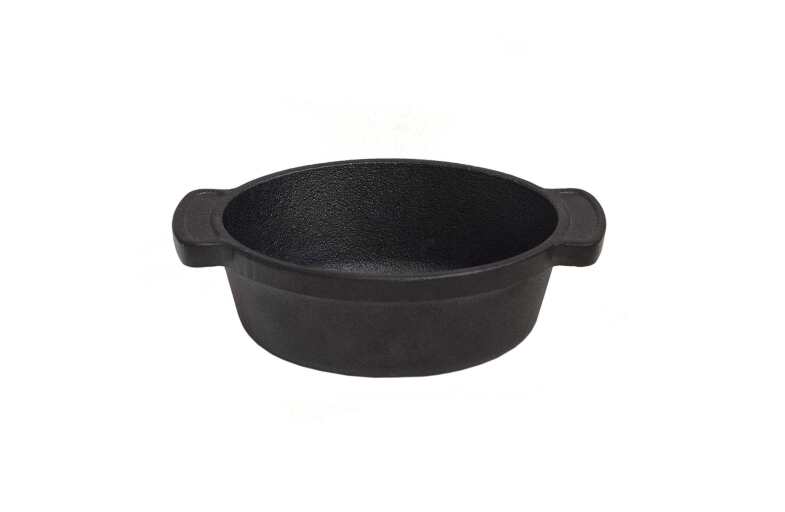 Browne - THERMALLOY Traditional, Mini Oval, Preseasoned, 11.5oz/340ml, 6.1"/15.5cm, Cast Iron - Limolin 