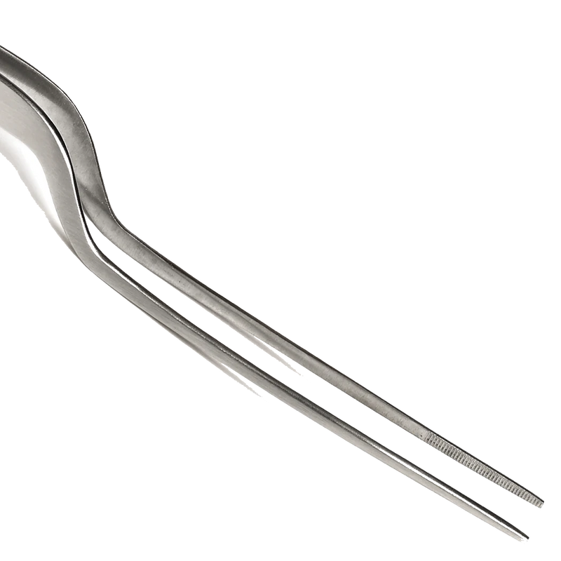 Browne - Tongs, Precision, OffSet, 8"/20.3cm, SS - Limolin 