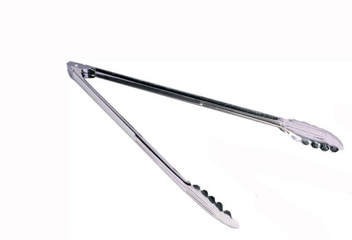 Browne - Utility Tongs, Scalloped Edges, 16"/40.6cm, SS, Mirror FInish, 0.5mm - Limolin 