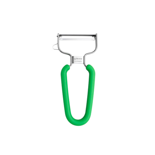 Browne - Y Peeler - Scalpel Blade, 4.8"x2.2x0.4"/12.2x5.6x1cm, Green - Limolin 