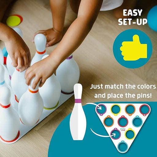 Buffalo Games - 10 Pin Bowling Set Eng - Limolin 