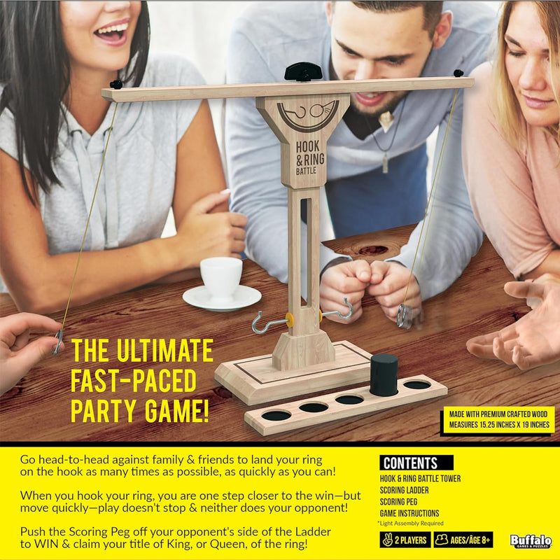 Buffalo Games - Hook and Ring Battle - Limolin 