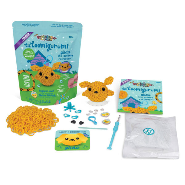 Rainbow Loom - LIL LOOMIGURUMI-GOLDEN RETRIEVER