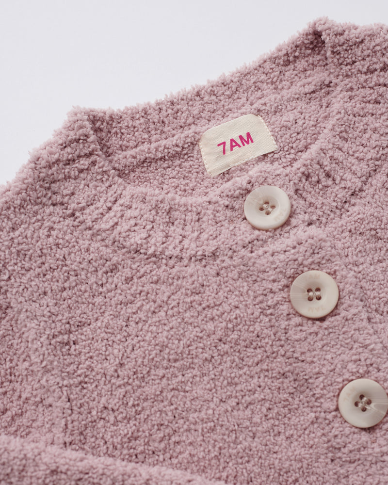 7AM - Bolero Cardigan - Fuzzy - Signature 7AM Knitwear Collection for Kids