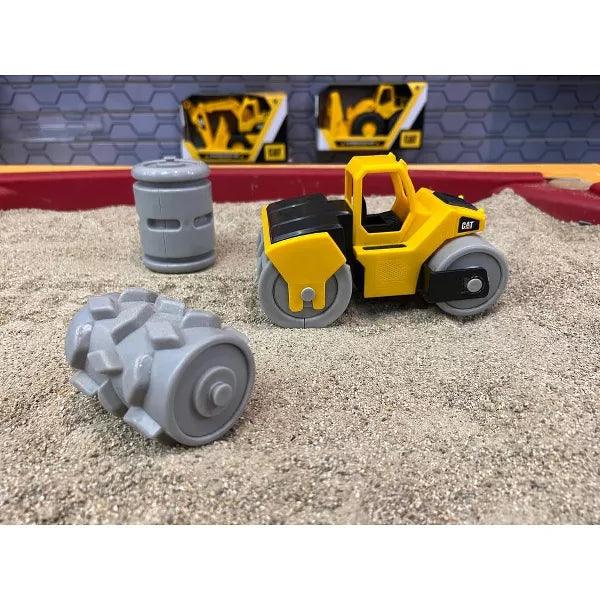 CAT - Mini Crew Road Roller Sand Set - Limolin 