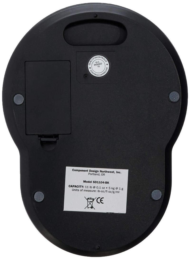 CDN - Digital Scale 5kg/11lb Black ProAccurate - Limolin 