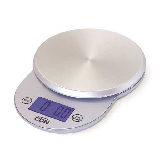 CDN - Digital Scale 5kg/11lb Silver ProAccurate - Limolin 