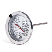 CDN - Therm Dial Cooking Meat/Poultry Ovenproof Silver - Limolin 