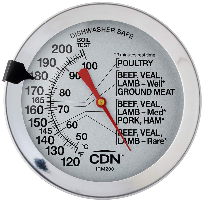 CDN - Therm Dial Cooking Meat/Poultry Ovenproof Silver - Limolin 