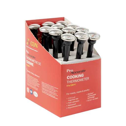 CDN - Therm Dial Cooking ProAccurate InstaRead 12PK/CDU - Limolin 