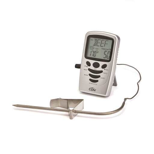 CDN - Therm/Timer Digital Programmable Probe Silver - Limolin 