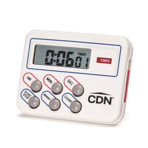 CDN - Timer/Clock Digital Multi-Task 24hr (hr/min/sec Scale) White - Limolin 