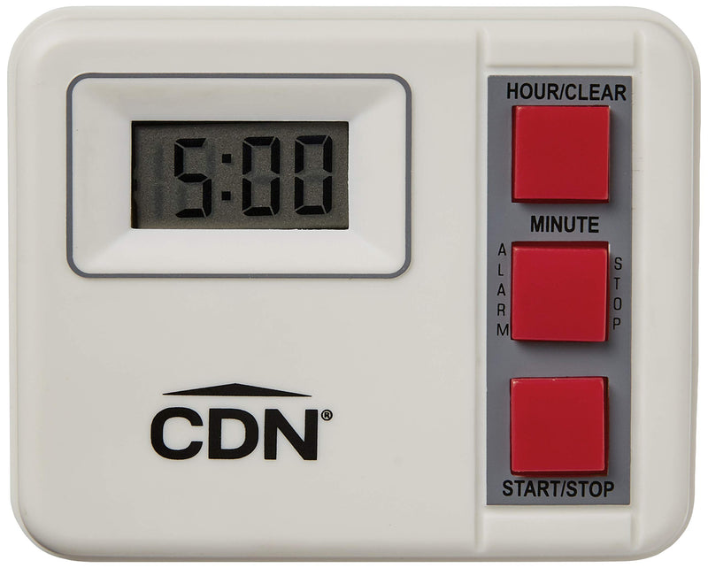 CDN - Timer Digital 20hr (hr/min) White - Limolin 