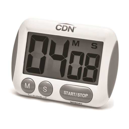 CDN - Timer Digital Extra-Big Digit 100min (min/sec Scale) White - Limolin 