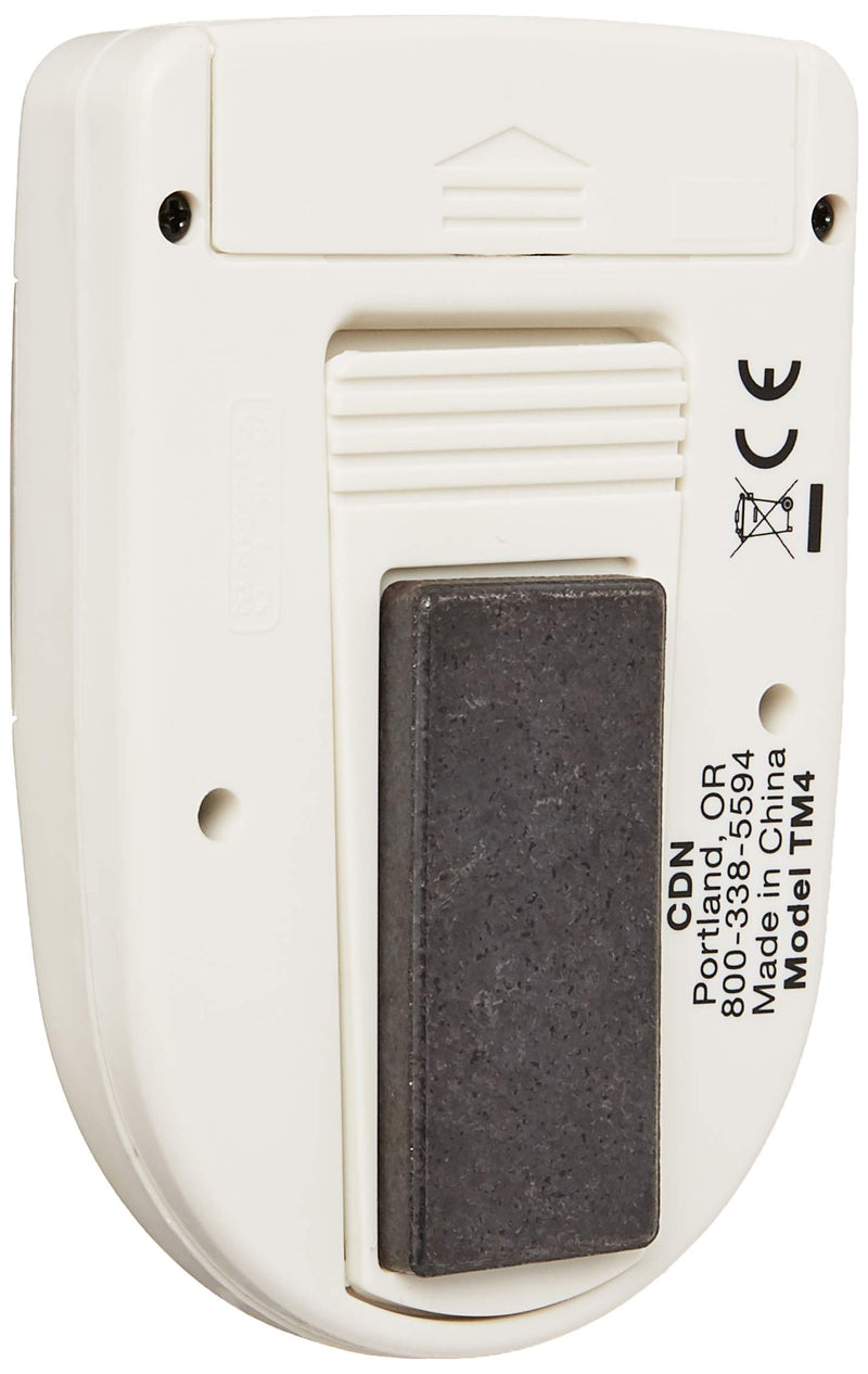 CDN - Timer Digital Loud Alarm Big Digits 20hr (hr/mn Scale) White - Limolin 