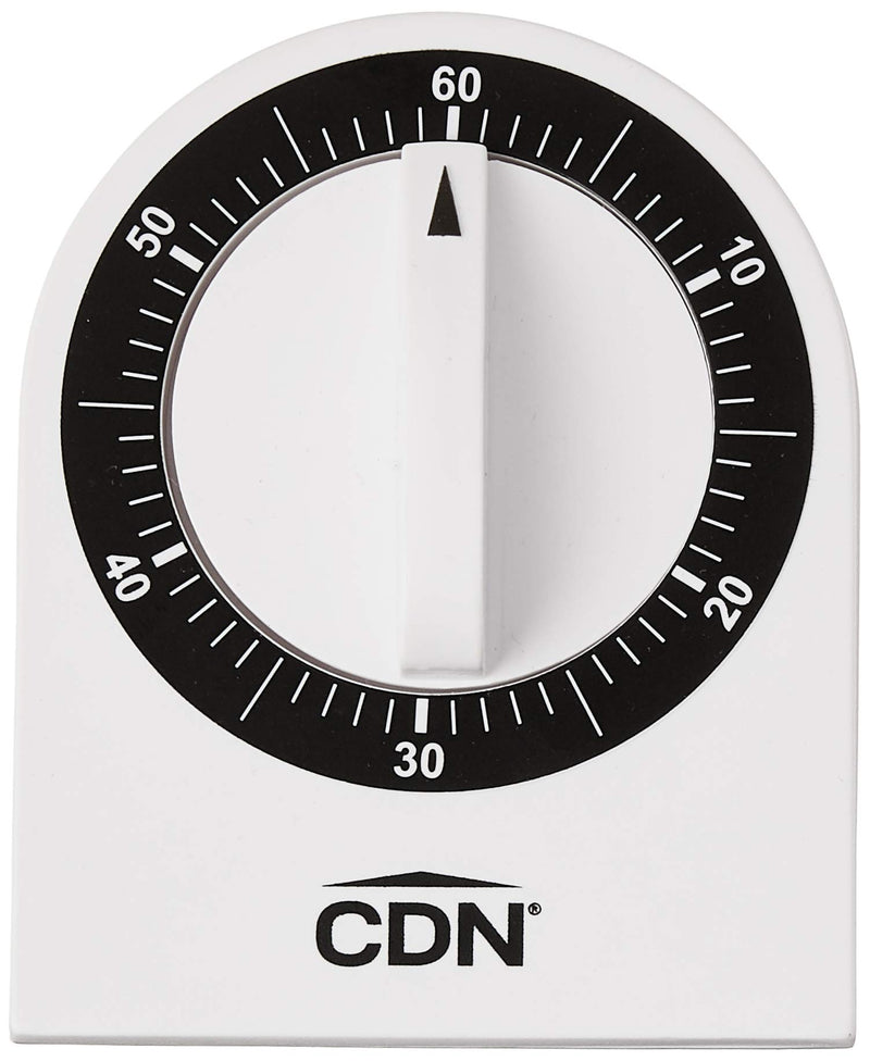 CDN - Timer Mechanical 1hr (min) White - Limolin 