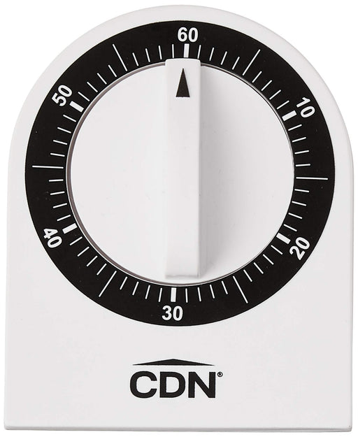 CDN - Timer Mechanical 1hr (min) White - Limolin 