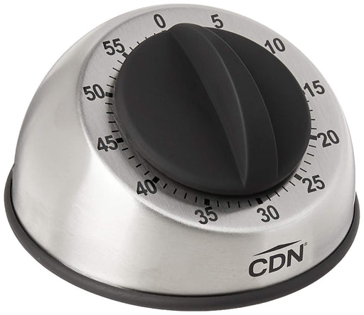 CDN - Timer Mechanical Heavy Duty 1hr (min Scale) Silver - Limolin 