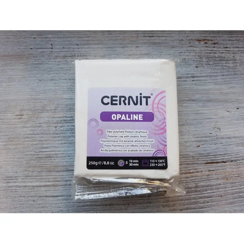 Clairefontaine - Opaline Polymer Clay  White  250g