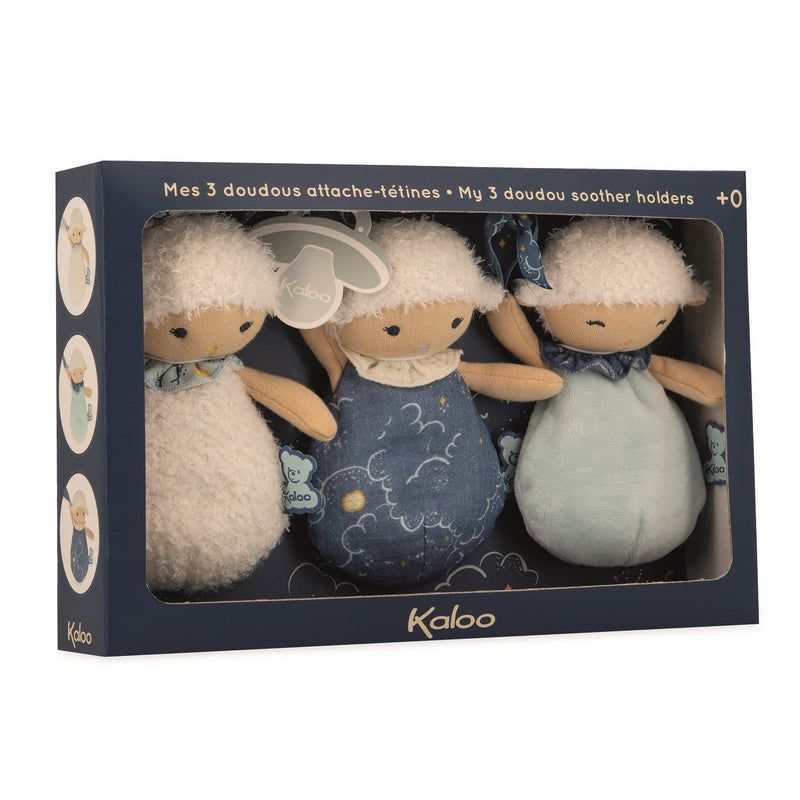 MY 3 SHEEPS DOUDOU SOOTHER HOLDERS - 15 CM