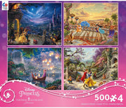 CEACO - 4 in 1 Multipack - Disney - Thomas Kinkade (500-Piece Puzzle) - Limolin 