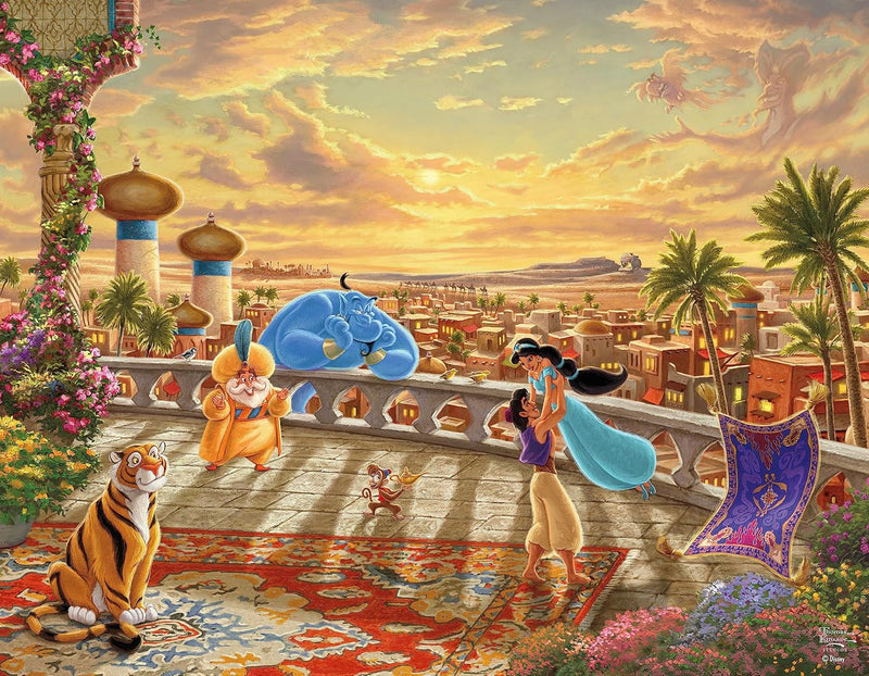 CEACO - 4 in 1 Multipack - Disney - Thomas Kinkade (500-Piece Puzzle) - Limolin 