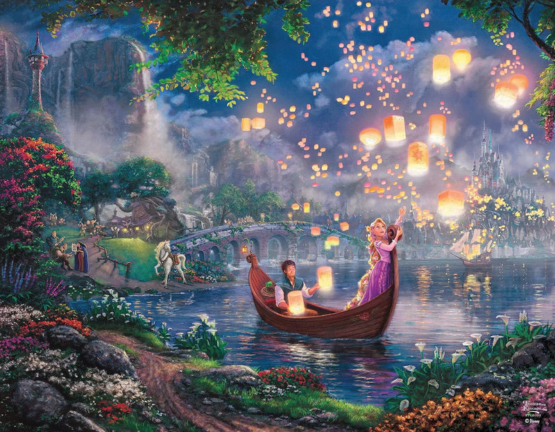 CEACO - 4 in 1 Multipack - Disney - Thomas Kinkade (500-Piece Puzzle) - Limolin 