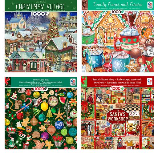 CEACO - Classic Christmas (1000-Piece Puzzle) - Limolin 