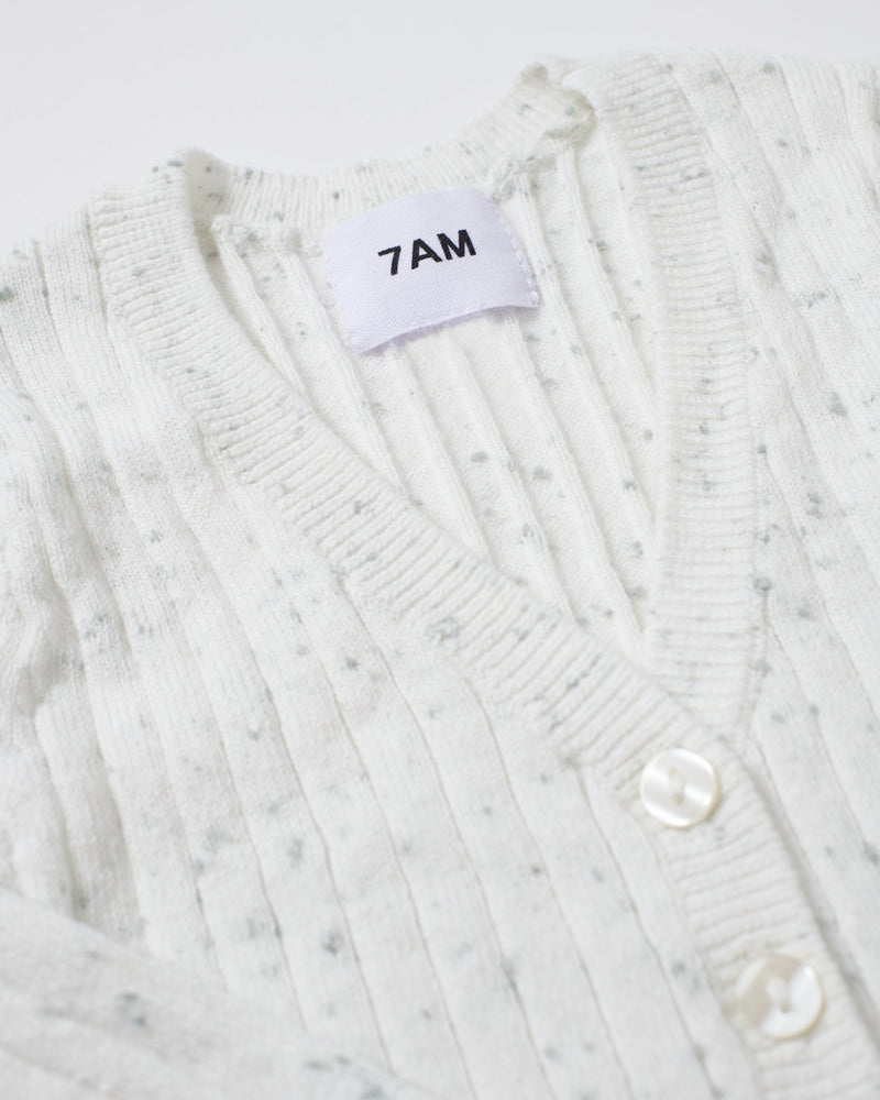 7AM - Cardigan - Ribbed
