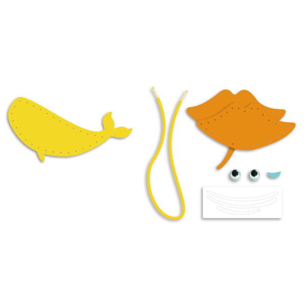 Avenir - AVENIR I LOVE CRAFT-LACING MY CHARMS SEA ANIMAL FRIENDS