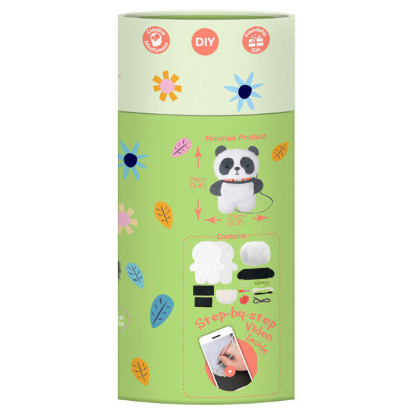 Avenir - AVENIR DIY SEWING-SEWING MY DOLL COOL PANDA