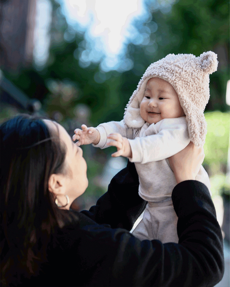 7AM Enfant - Ensemble Cub - Teddy | Bonnet & Moufles