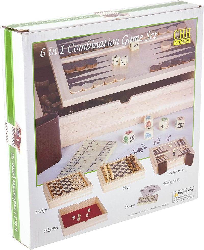 CHH Games - 6 In 1 Game Set - Limolin 