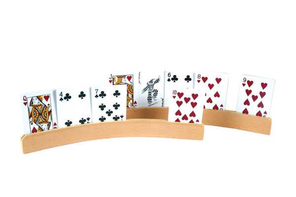 CHH Games - Card Holder - Curve Shape Wooden Card Holders - Limolin 