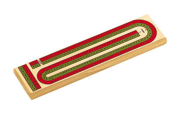CHH Games - Cribbage - 2 Color Track Cribbage - Limolin 