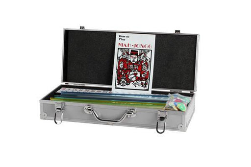 CHH Games - Mah Jong - Silver Western Mah Jong Set - Limolin 