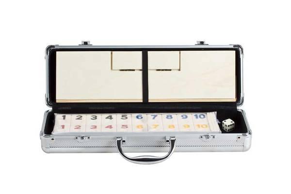 CHH Games - Rummy - Deluxe Rummy In Aluminum Case - Limolin 
