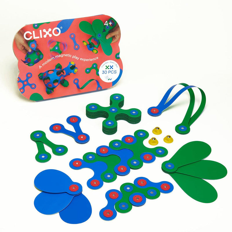 CLIXO - Crew Pack - Blue/Green (30Pcs) - Limolin 