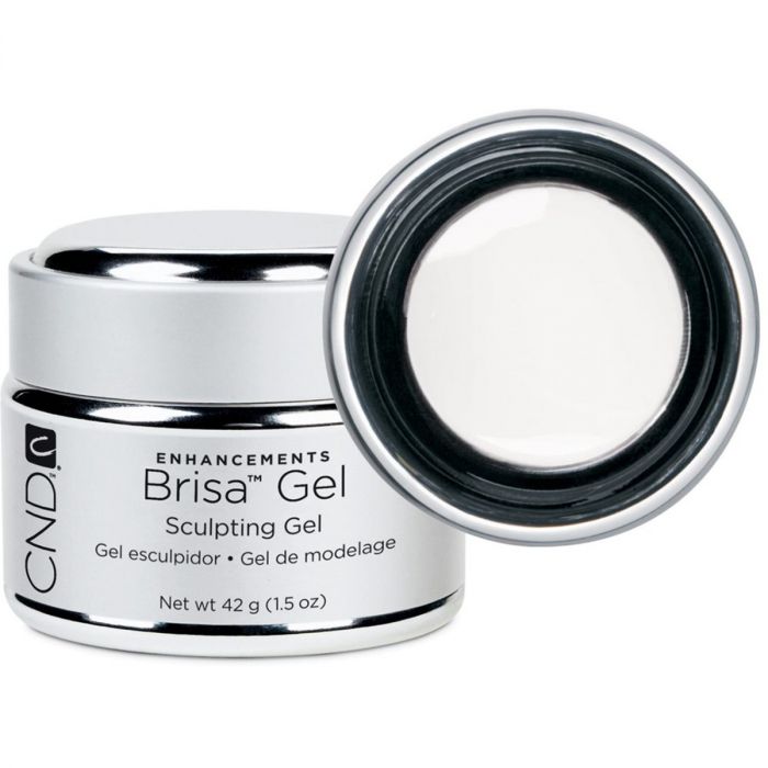 CND - Brisa Gel Pure White Opaque 1.5 oz - Limolin 