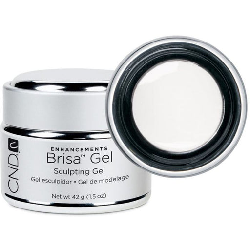 CND - Brisa Gel Pure White Opaque 1.5 oz - Limolin 