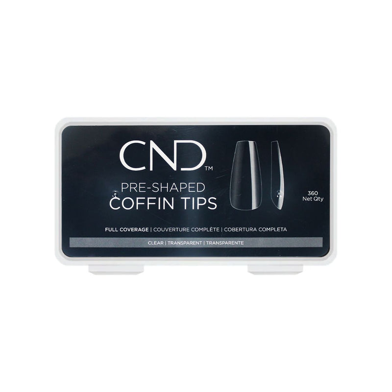 CND - Coffin Tips Natural 360 Un - Limolin 