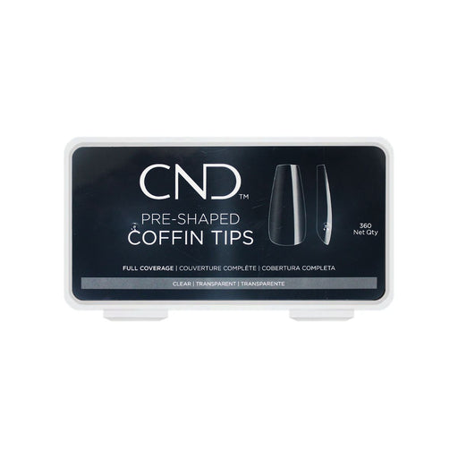 CND - Coffin Tips Natural 360 Un - Limolin 