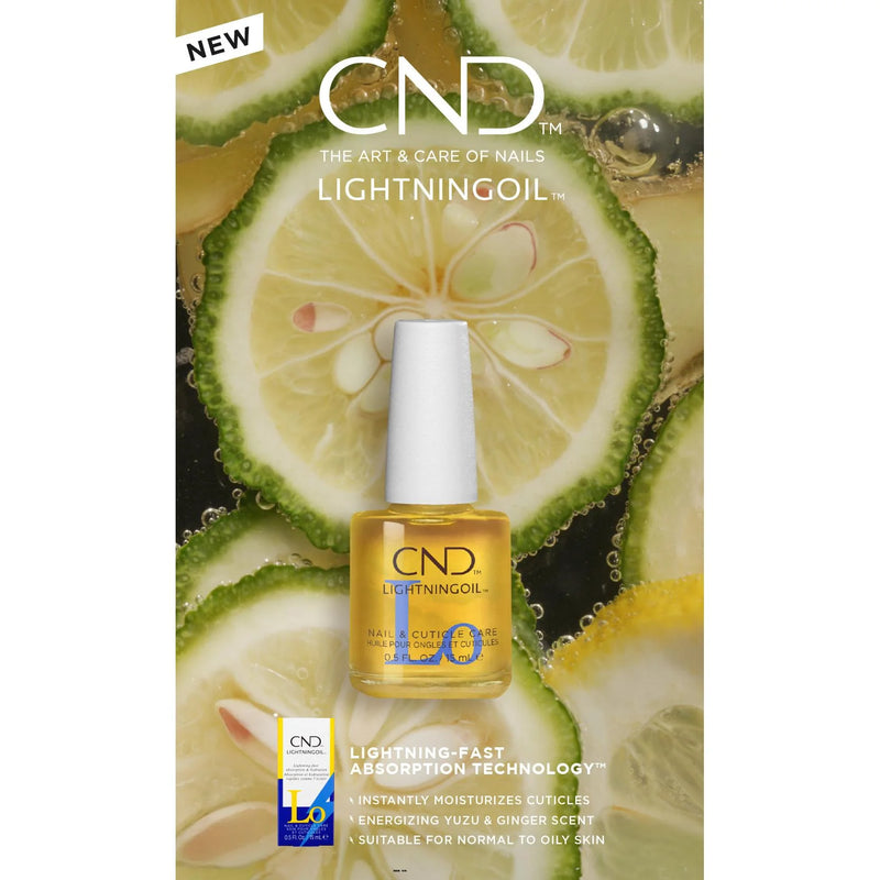 CND - LightningOil 0.5oz/15ml - Limolin 