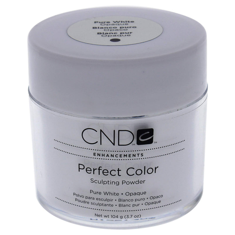 CND - Perfect Color Powder Pure White Opaque 3.7 oz - Limolin 