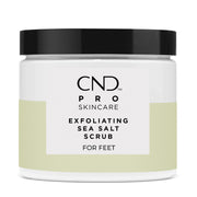 CND - Pro Skincare Exfoliating Sea Salt Scrub (For Feet) 18 Fl oz - Limolin 