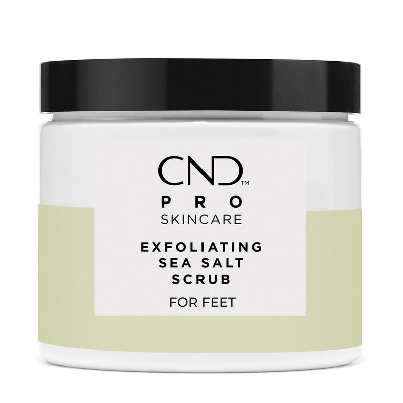 CND - Pro Skincare Exfoliating Sea Salt Scrub (For Feet) 18 Fl oz - Limolin 