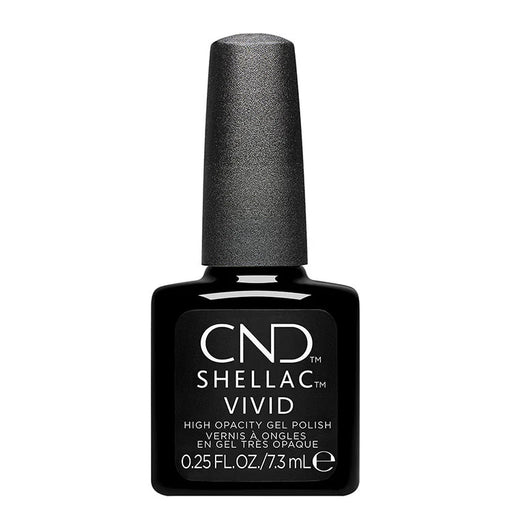 CND - SHELLAC Black Tuxedo VIVID 2025 Collection 0.25oz - Limolin 